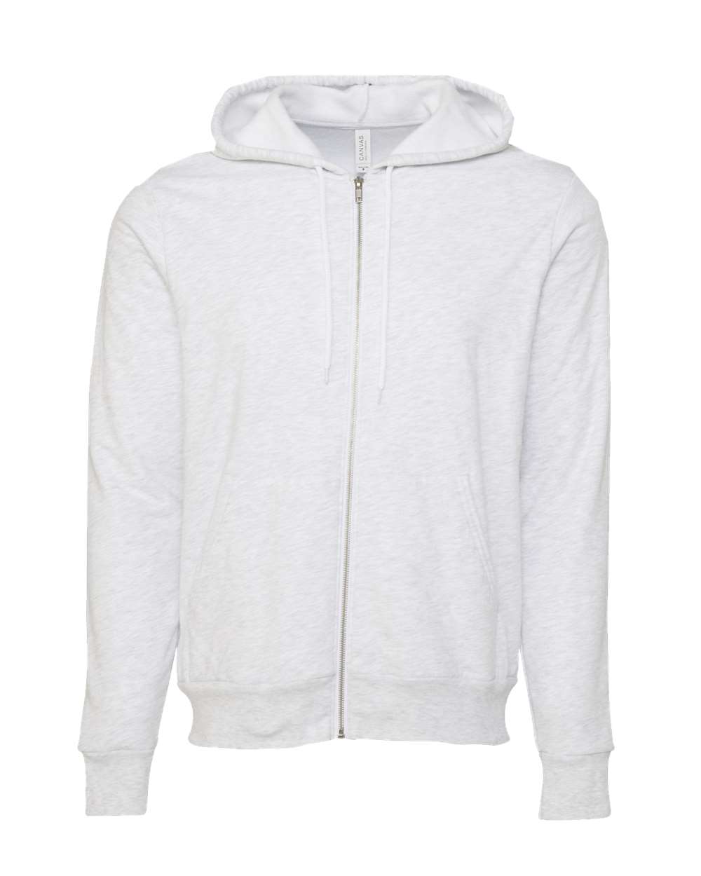 Bella Canvas Unisex Sponge Fleece Full-Zip Hoodie Sweatshirt - 3739