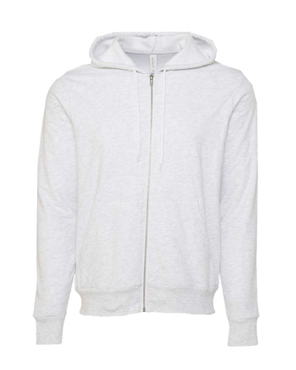 Bella Canvas Unisex Sponge Fleece Full-Zip Hoodie Sweatshirt - 3739