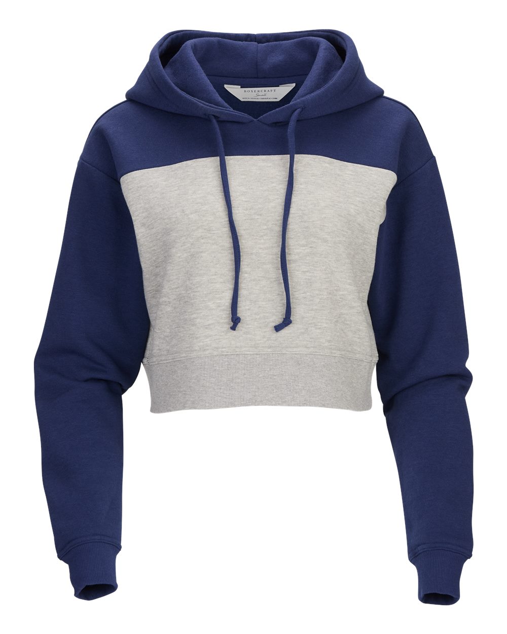 Boxercraft Women's Cropped fleece Hoodie BW5404