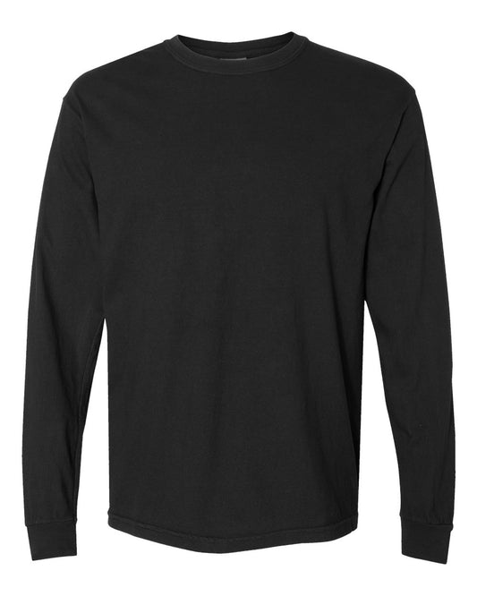 Comfort Colors Long Sleeve Embroidered Tee