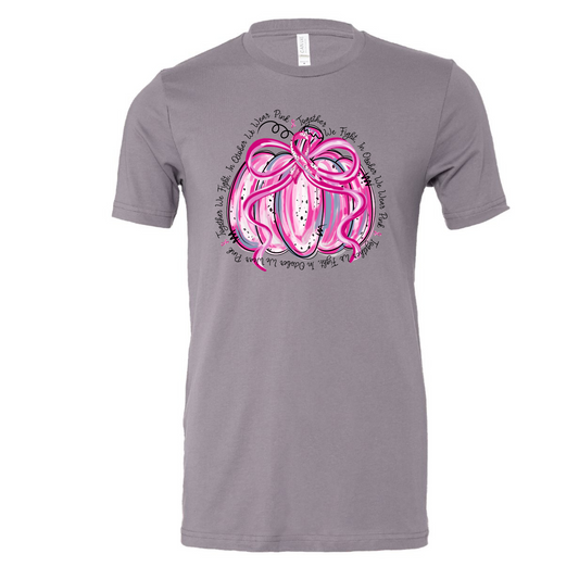 Breast Cancer Awareness Gray Tshirt
