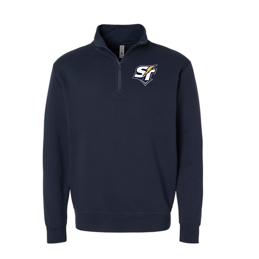 Augusta Sportswear Men's Wicking Fleece Quarter-Zip Pullover - 5507